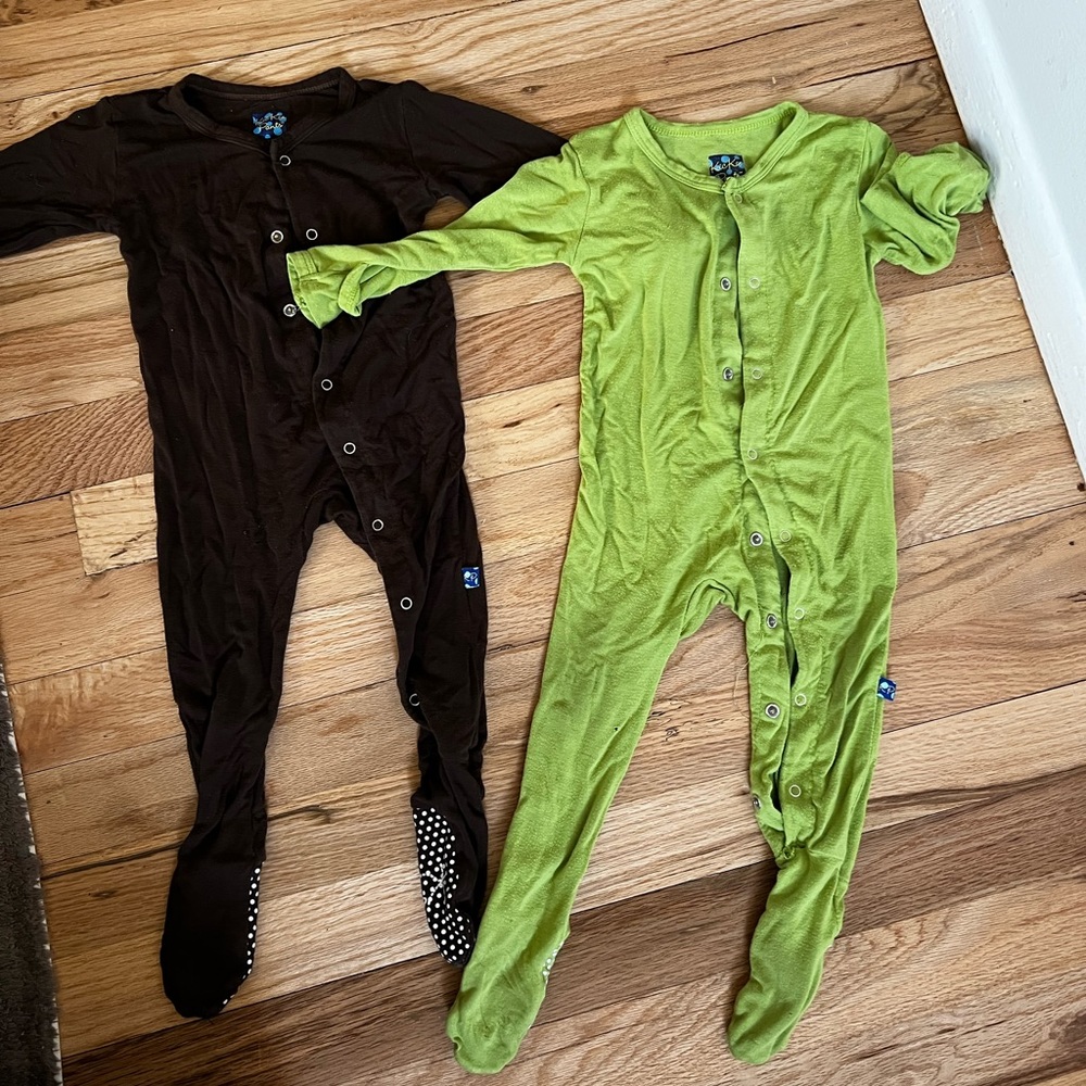 Kickee pants snap footie sleeper *PLAY CONDITION size 6/12m